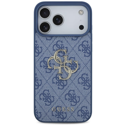 Guess 4G Big Logo Case for iPhone 17 Pro Max / 18 Pro Max - Blue_2