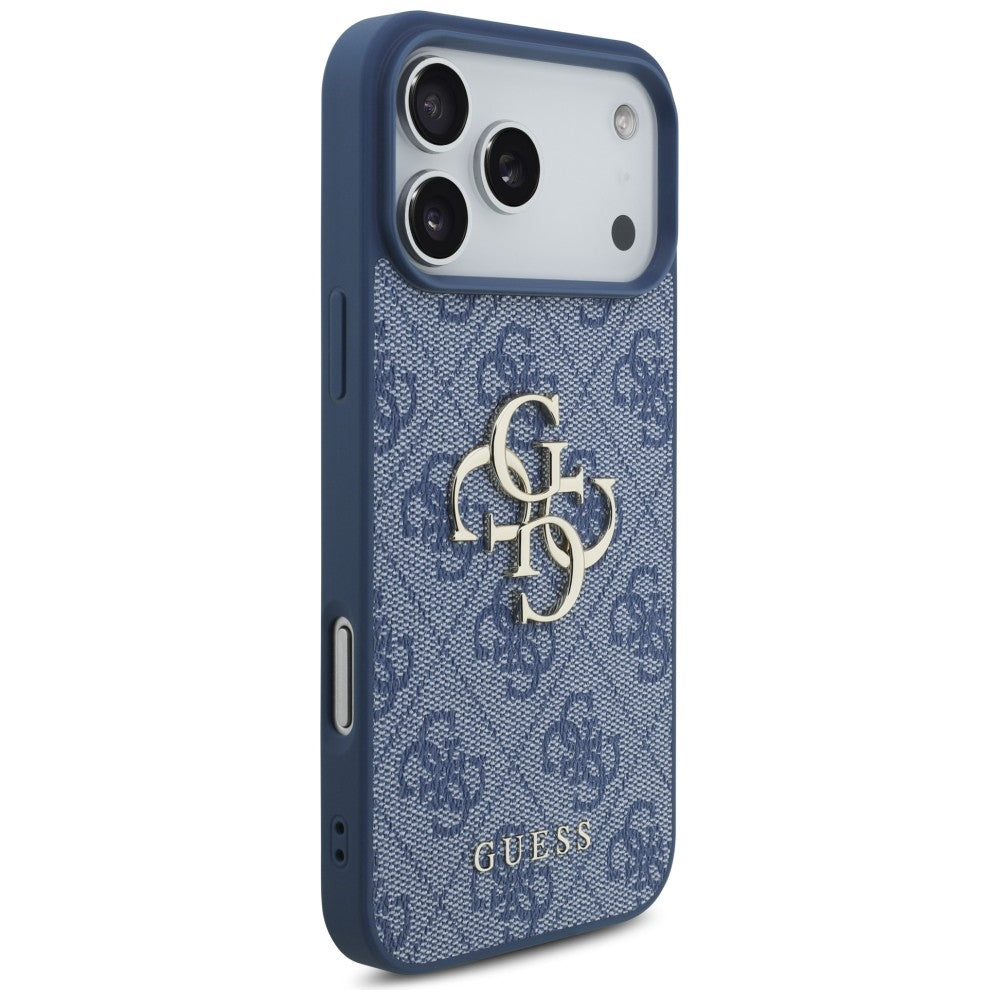 Guess 4G Big Logo Case for iPhone 17 Pro Max / 18 Pro Max - Blue_3