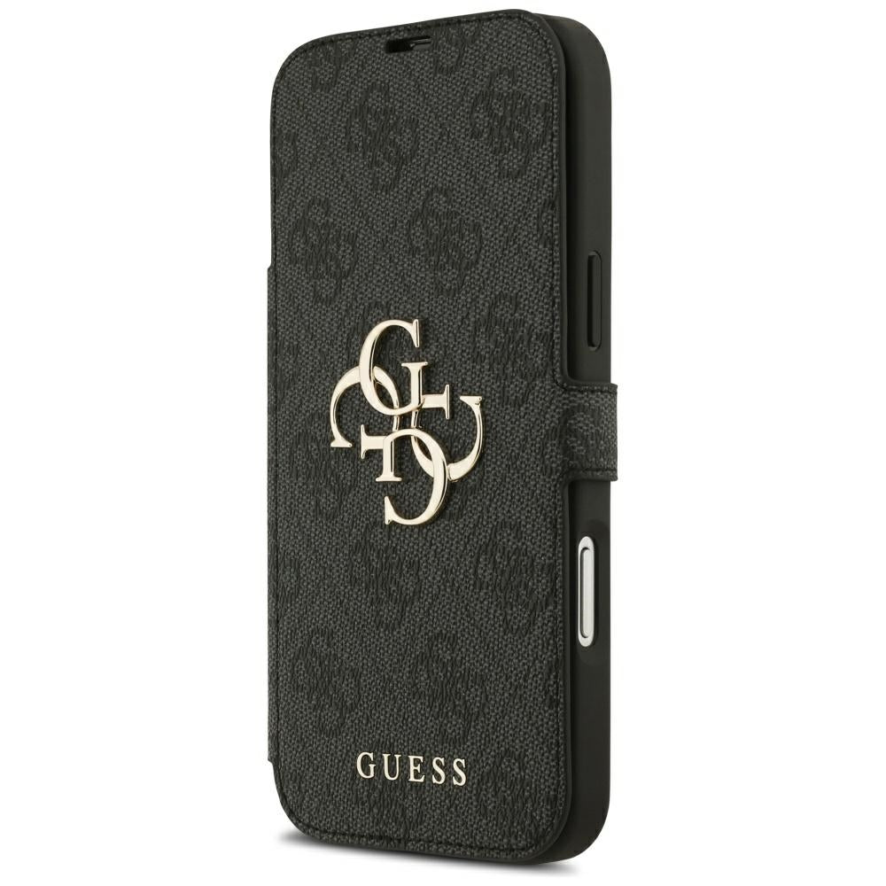 Guess Book 4G Metal Logo Case for iPhone 18 Pro Max / 17 Pro Max - Black_1