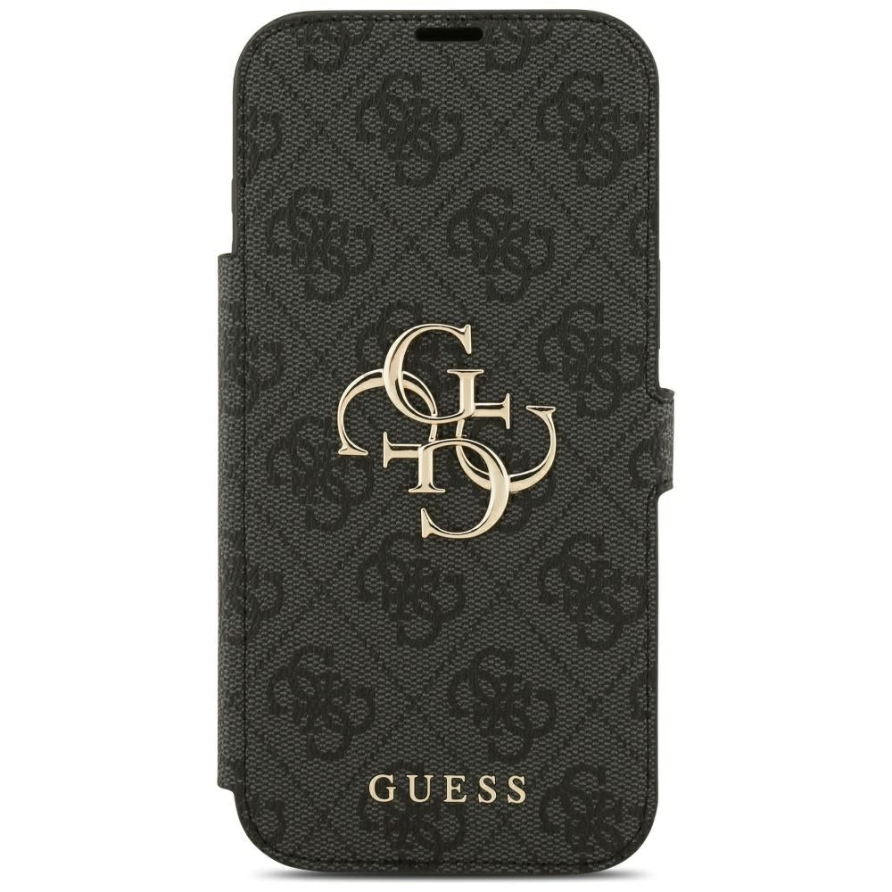 Guess Book 4G Metal Logo Case for iPhone 18 Pro Max / 17 Pro Max - Black_2