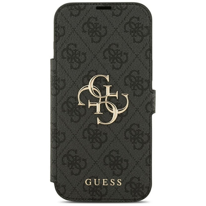 Guess Book 4G Metal Logo Case for iPhone 18 Pro Max / 17 Pro Max - Black_2