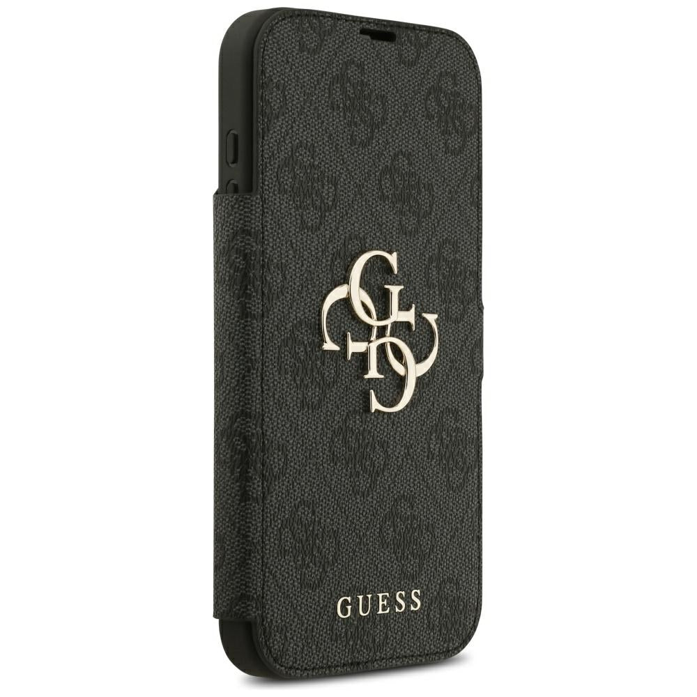 Guess Book 4G Metal Logo Case for iPhone 18 Pro Max / 17 Pro Max - Black_3