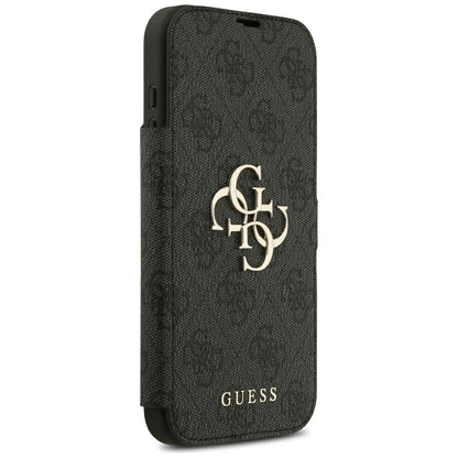 Guess Book 4G Metal Logo Case for iPhone 18 Pro Max / 17 Pro Max - Black_3