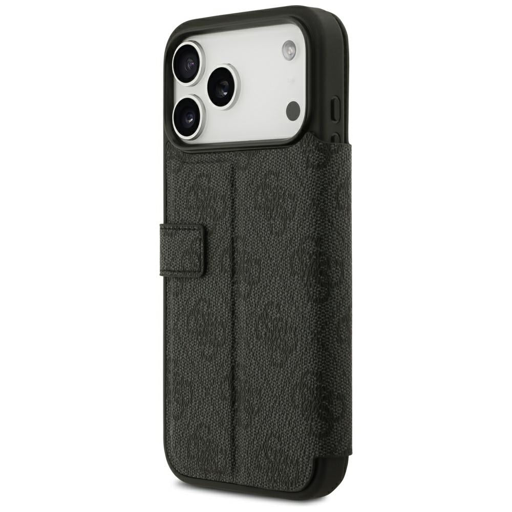 Guess Book 4G Metal Logo Case for iPhone 18 Pro Max / 17 Pro Max - Black_4