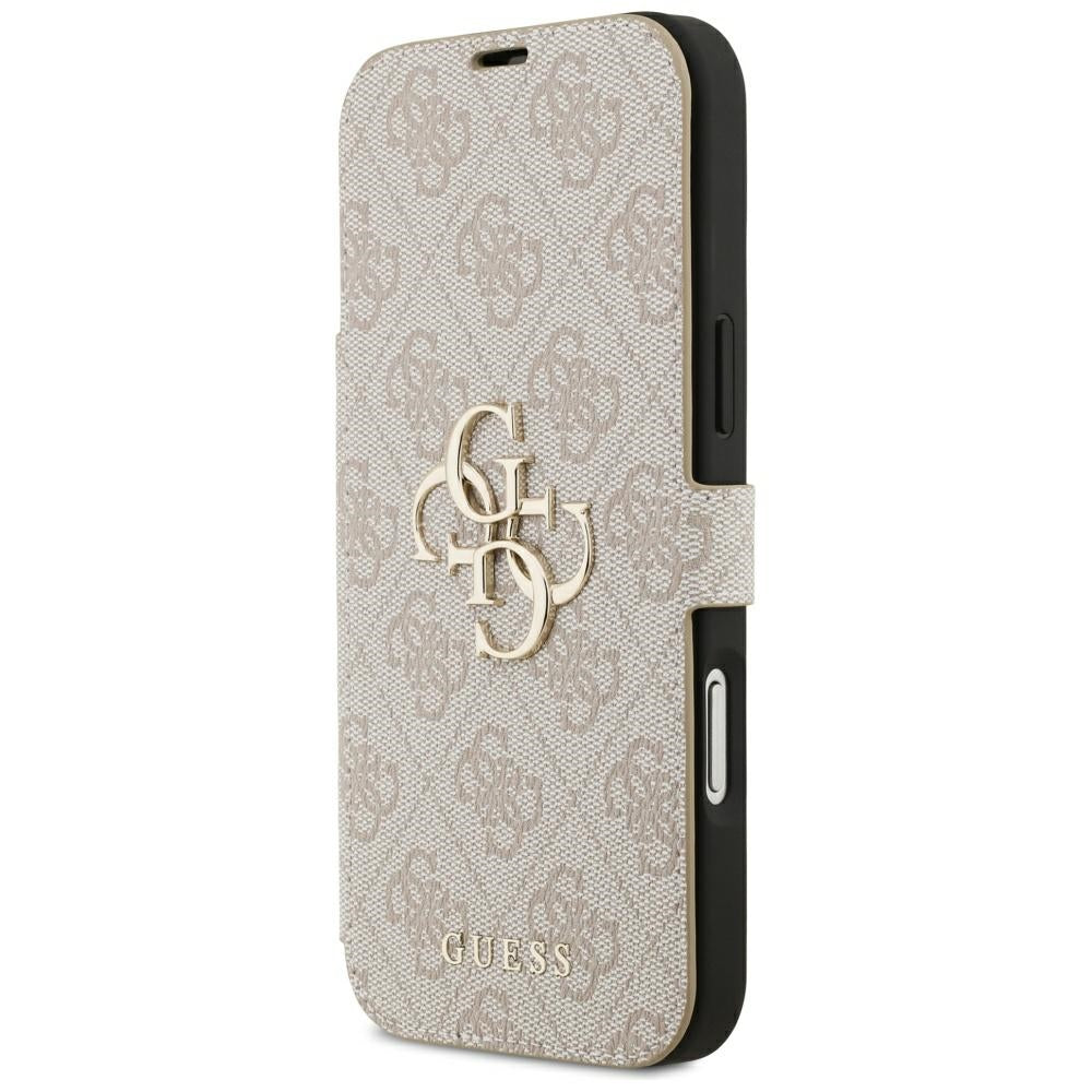 Guess Book 4G Metal Logo Case for iPhone 18 Pro Max / 17 Pro Max - Pink_1