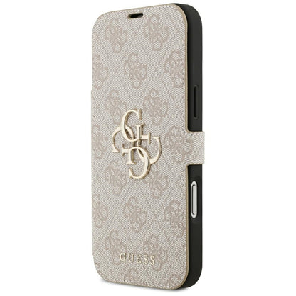 Guess Book 4G Metal Logo Case for iPhone 18 Pro Max / 17 Pro Max - Pink_1