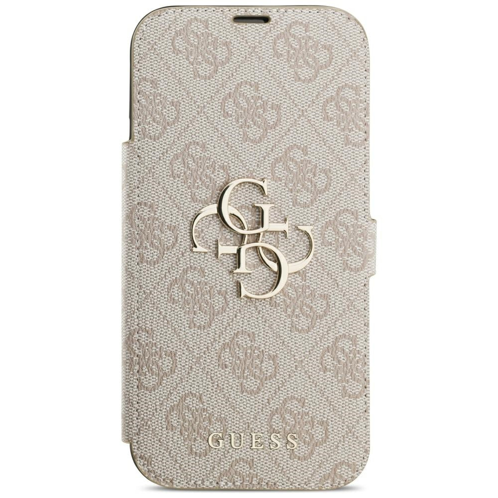 Guess Book 4G Metal Logo Case for iPhone 18 Pro Max / 17 Pro Max - Pink_2