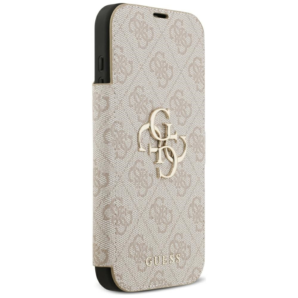 Guess Book 4G Metal Logo Case for iPhone 18 Pro Max / 17 Pro Max - Pink_3
