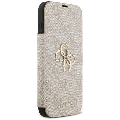 Guess Book 4G Metal Logo Case for iPhone 18 Pro Max / 17 Pro Max - Pink_3