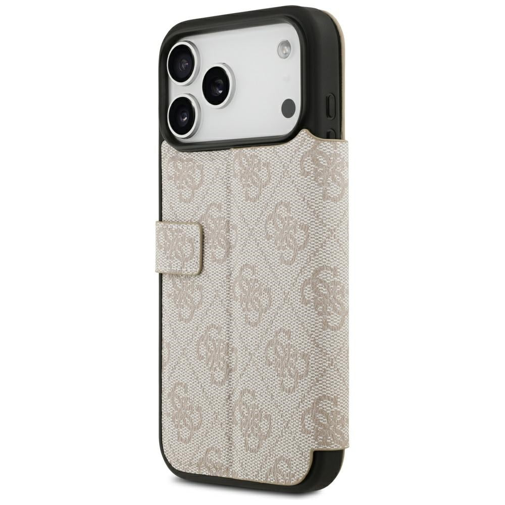 Guess Book 4G Metal Logo Case for iPhone 18 Pro Max / 17 Pro Max - Pink_4