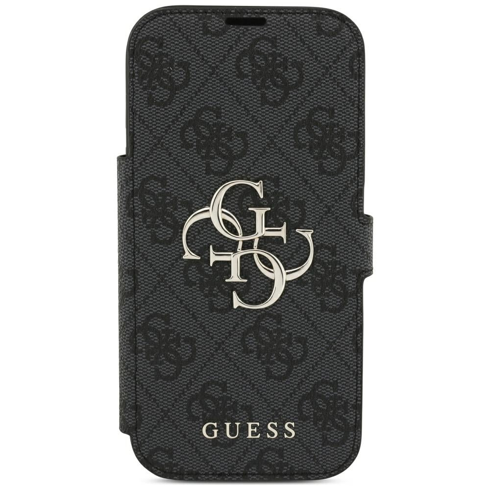 Guess Book 4G Metal Logo Case for iPhone 18 Pro / 17 Pro - Black_2