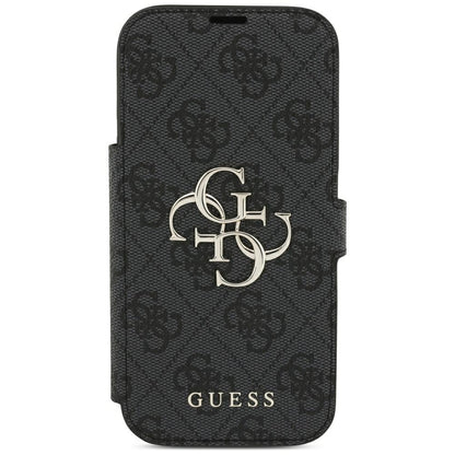 Guess Book 4G Metal Logo Case for iPhone 18 Pro / 17 Pro - Black_2