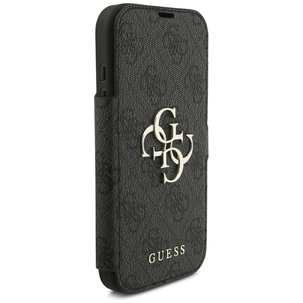 Guess Book 4G Metal Logo Case for iPhone 18 Pro / 17 Pro - Black_3