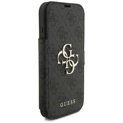 Guess Book 4G Metal Logo Case for iPhone 18 Pro / 17 Pro - Black_3
