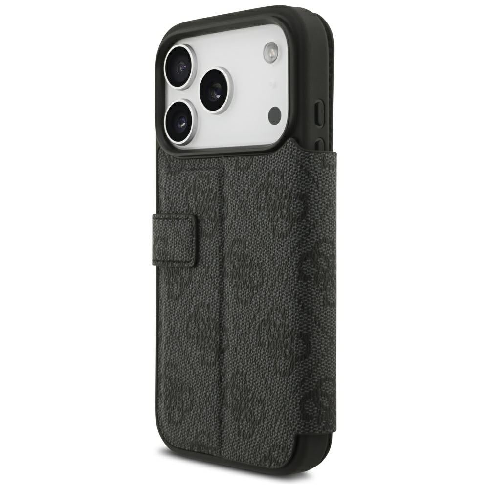 Guess Book 4G Metal Logo Case for iPhone 18 Pro / 17 Pro - Black_4