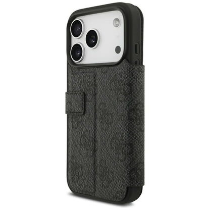 Guess Book 4G Metal Logo Case for iPhone 18 Pro / 17 Pro - Black_4