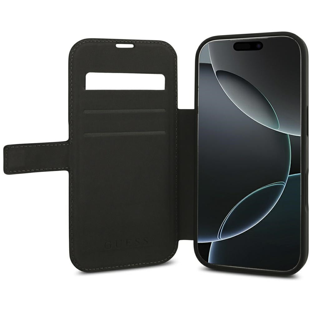 Guess Book 4G Metal Logo Case for iPhone 18 Pro / 17 Pro - Black_5