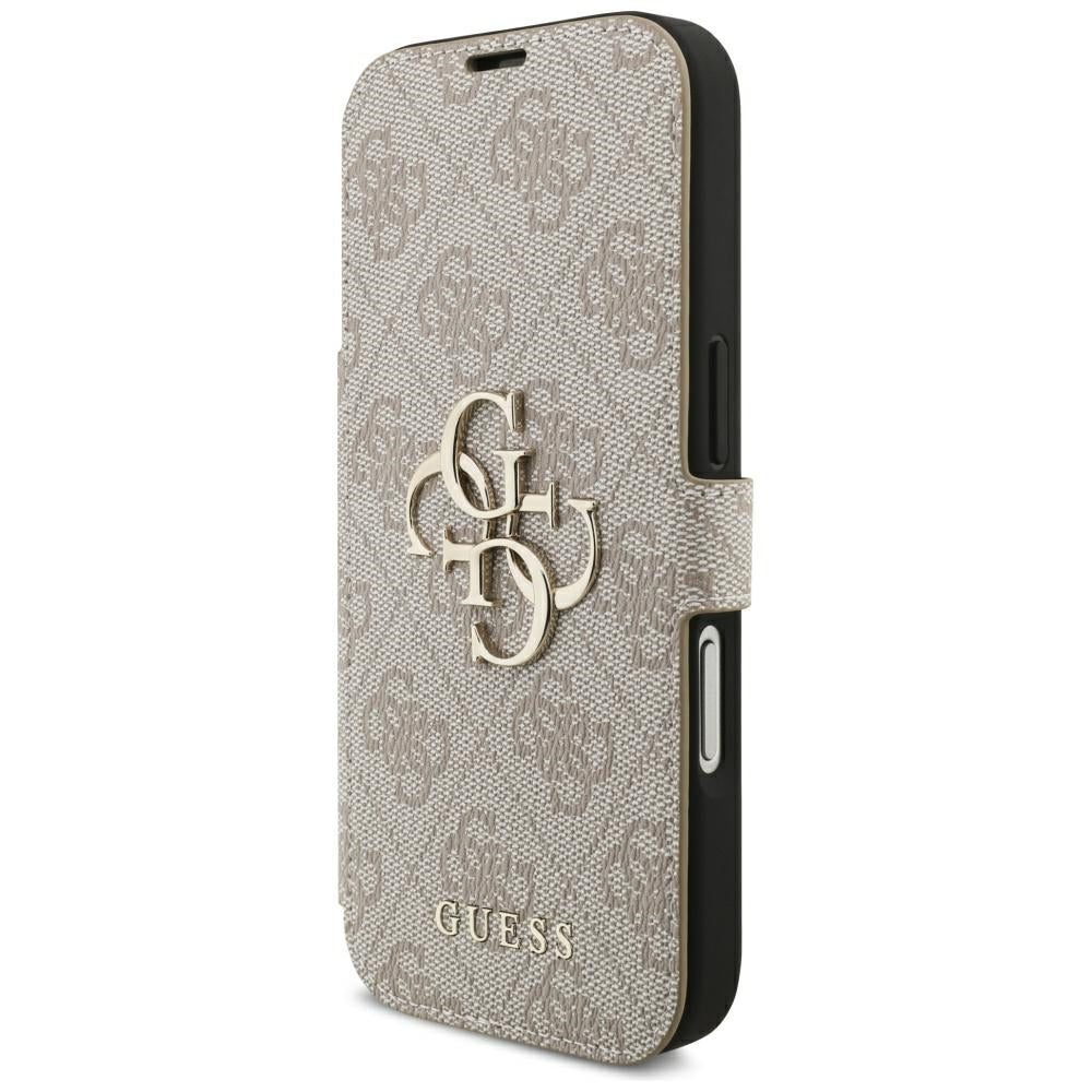 Guess Book 4G Metal Logo Case for iPhone 18 Pro / 17 Pro - Pink_1