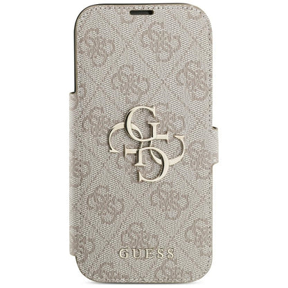 Guess Book 4G Metal Logo Case for iPhone 18 Pro / 17 Pro - Pink_2