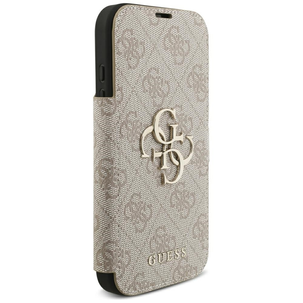 Guess Book 4G Metal Logo Case for iPhone 18 Pro / 17 Pro - Pink_3