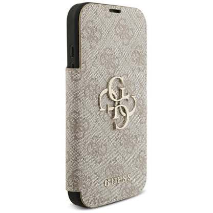 Guess Book 4G Metal Logo Case for iPhone 18 Pro / 17 Pro - Pink_3