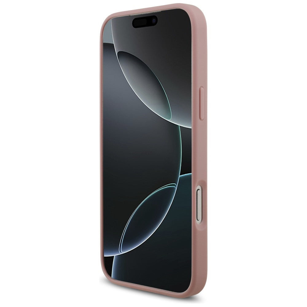 Guess Fixed Glitter Big 4G Case for iPhone 18 Pro Max / 17 Pro Max - Pink_4