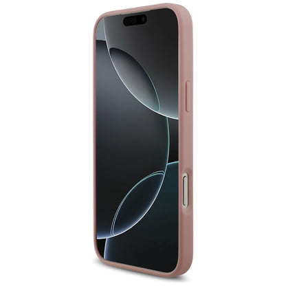 Guess Fixed Glitter Big 4G Case for iPhone 18 Pro Max / 17 Pro Max - Pink_4