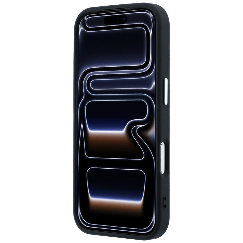 Guess Grained Triangle Logo MagSafe Case for iPhone 17 Pro Max / 18 Pro Max - Black_4