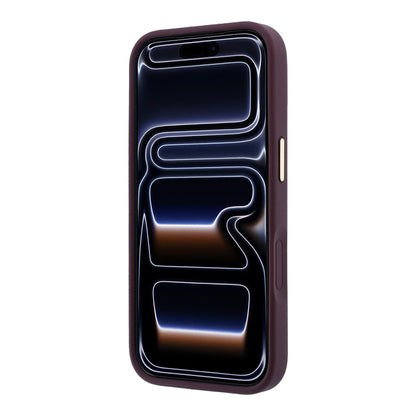 Guess Peony 4G Small Logo MagSafe Case for iPhone 17 Pro / 18 Pro - Burgundy_4
