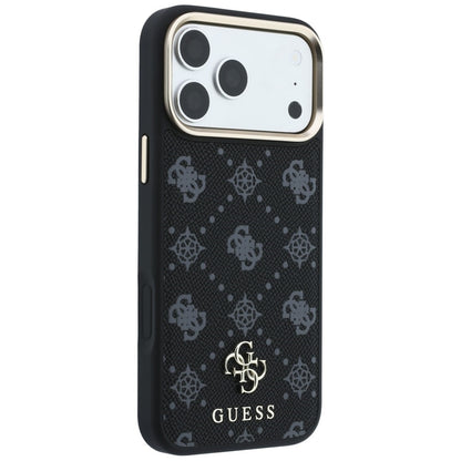Guess Peony 4G Small Logo MagSafe Case for iPhone 17 Pro / 18 Pro - Black_3