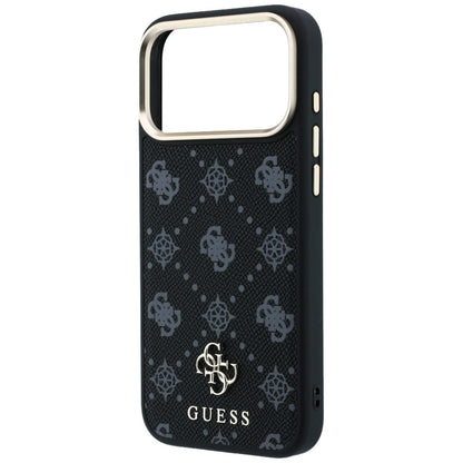 Guess Peony 4G Small Logo MagSafe Case for iPhone 17 Pro / 18 Pro - Black_5