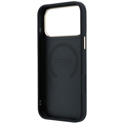 Guess Peony 4G Small Logo MagSafe Case for iPhone 17 Pro / 18 Pro - Black_6