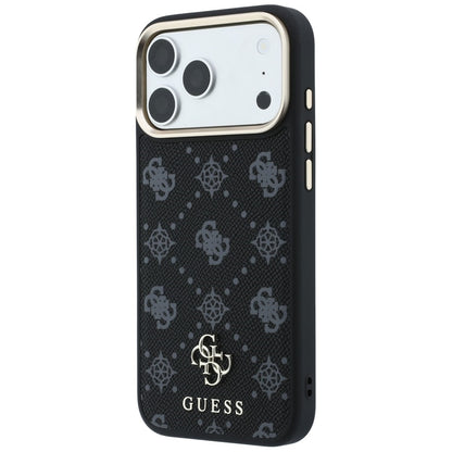 Guess Peony 4G Small Logo MagSafe Case for iPhone 17 Pro Max / 18 Pro Max - Black_1