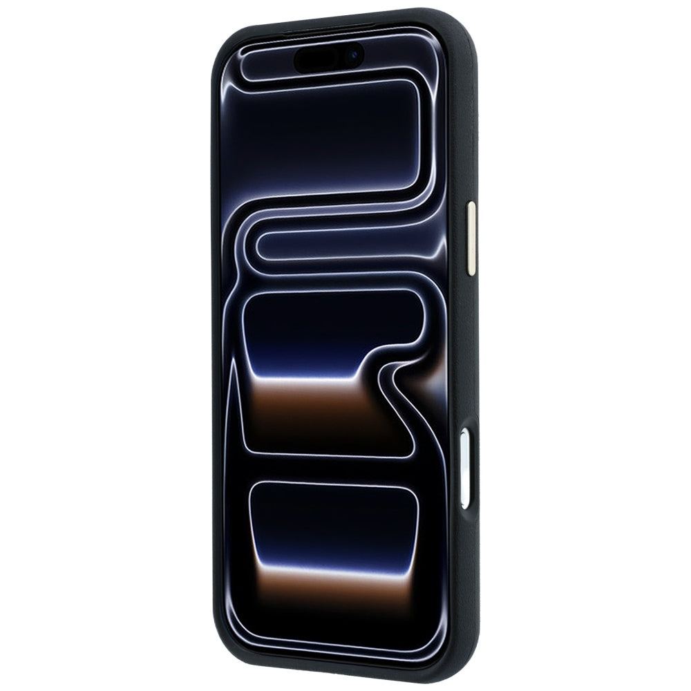 Guess Perforated 4G Gold Logo Magsafe Case for iPhone 17 Pro / 18 Pro - Black_4