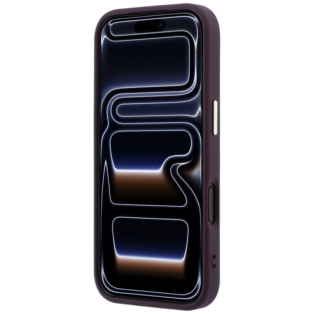 Guess Saffiano Small 4G &amp; Classic Logo MagSafe Case for iPhone 18 Pro / 17 Pro - Burgundy_4