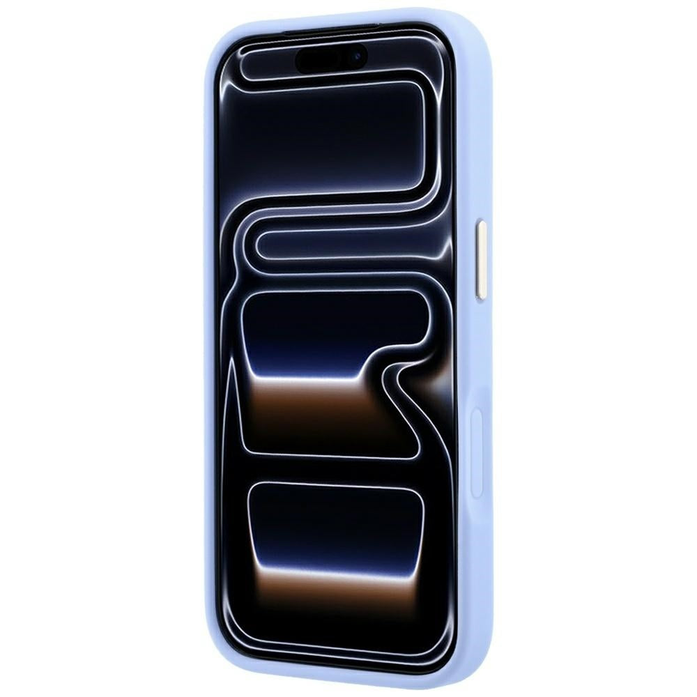 Guess Stripe Peony 4G Logo MagSafe Case for iPhone 18 Pro / 17 Pro - Light Blue_3