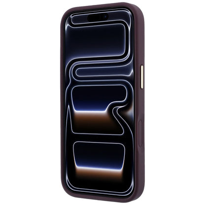 Guess Stripe Peony 4G Logo MagSafe Case for iPhone 18 Pro Max / 17 Pro Max - Burgundy_4