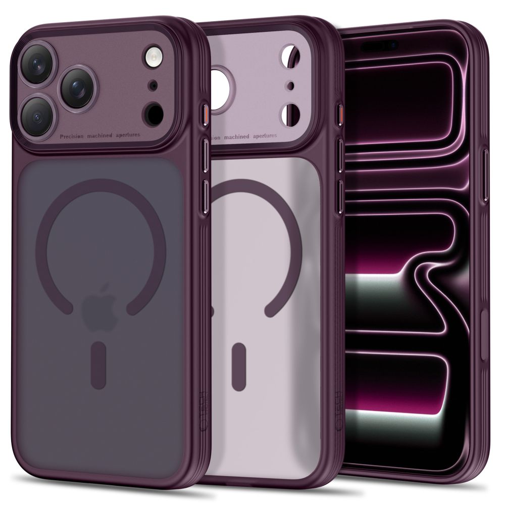 Tech-Protect MagPrime MagSafe CC case for iPhone 18 Pro Max / 17 Pro Max - burgundy_0