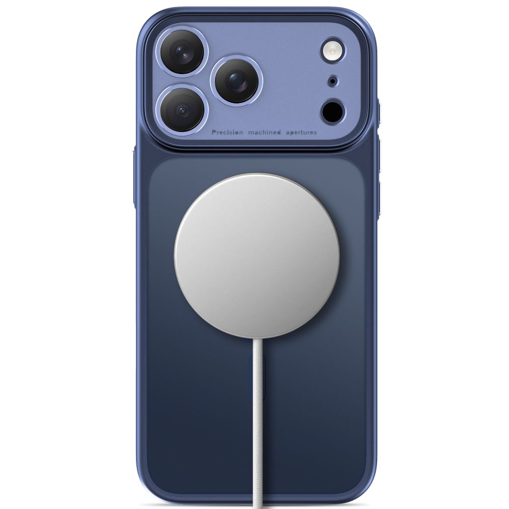 Tech-Protect MagPrime MagSafe CC Case for iPhone 18 Pro Max / 17 Pro Max - Matte Navy Blue_3