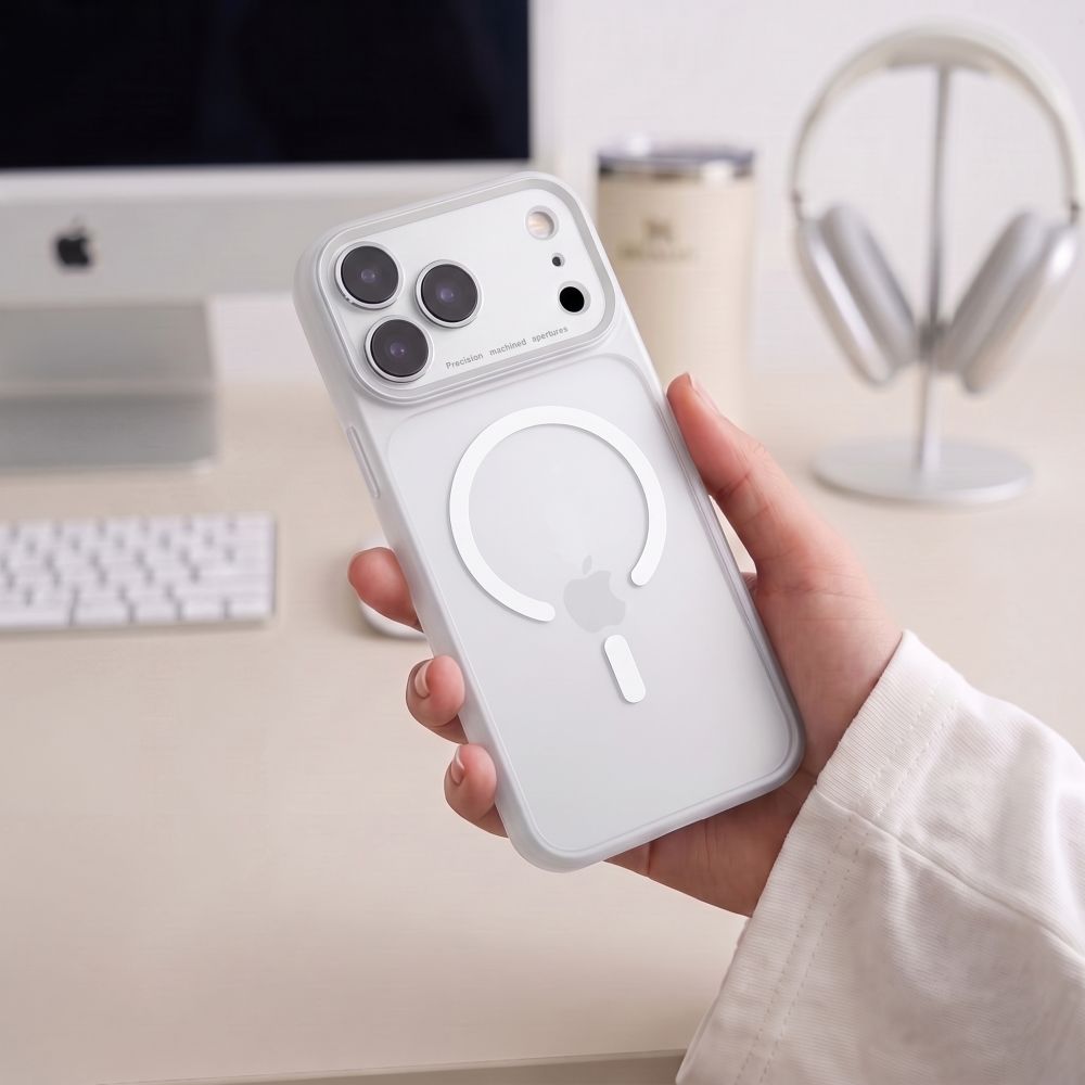 Tech-Protect MagPrime MagSafe CC Case for iPhone 18 Pro Max / 17 Pro Max - Matte Gray_7