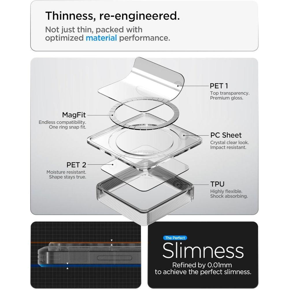 Spigen Ultra Hybrid Mag MagSafe Case for Samsung Galaxy S26 FE - White_9