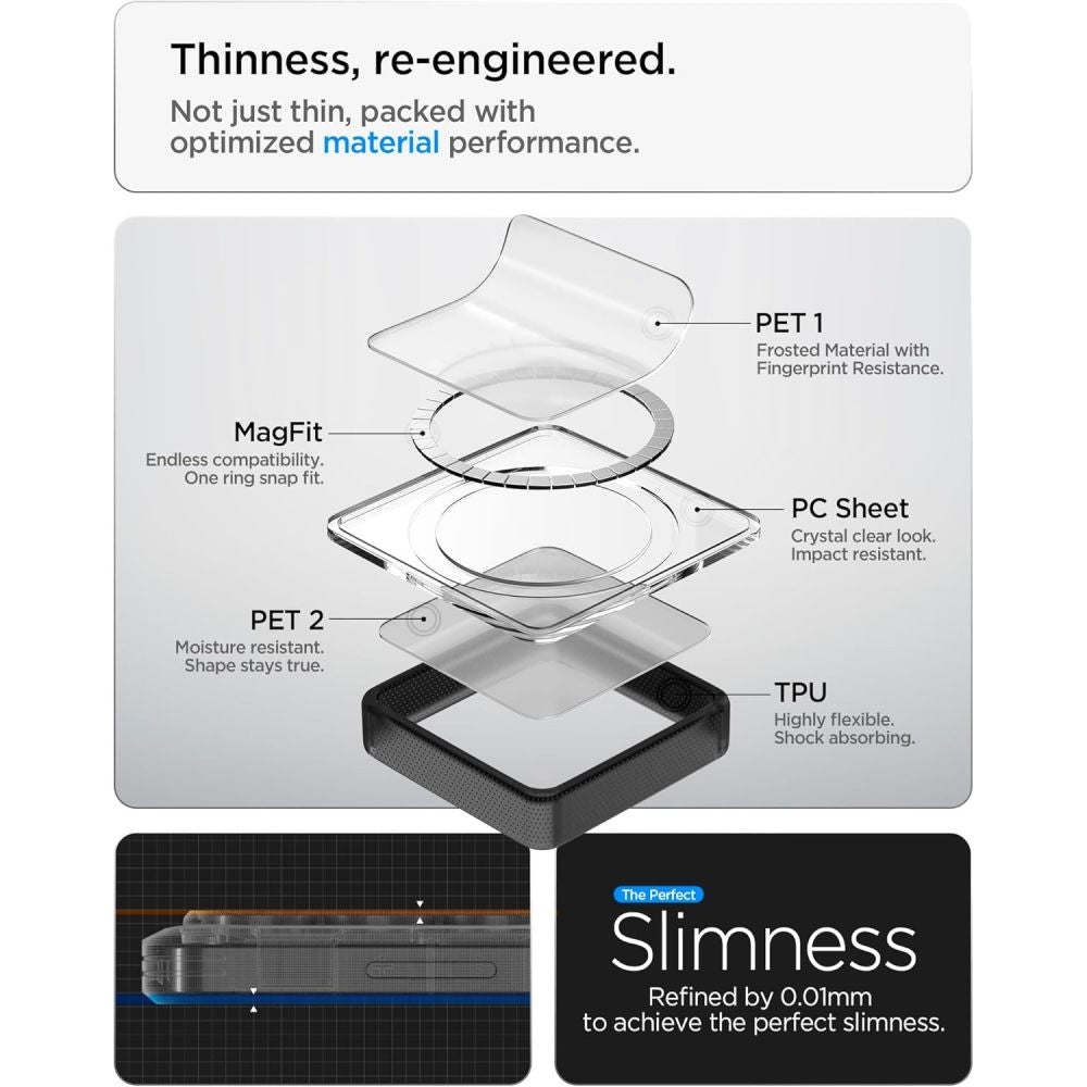 Spigen Ultra Hybrid Mag MagSafe Case for Samsung Galaxy S26 FE - Black_6