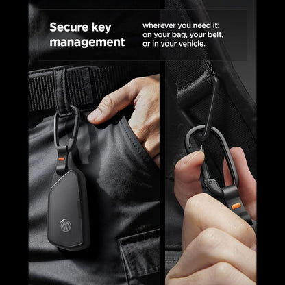 Spigen VK100 Key Fob Case for Car Keys - Black_12
