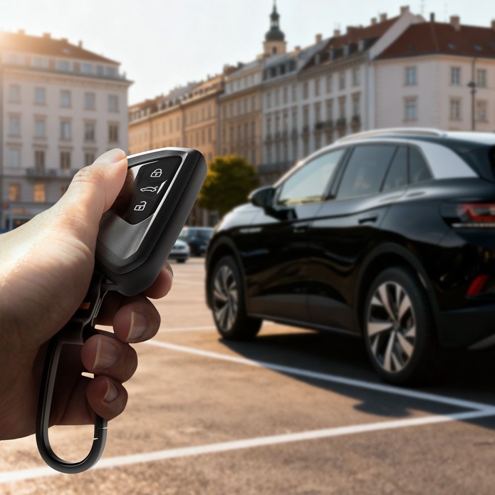 Spigen VK100 Key Fob Case for Car Keys - Black_7