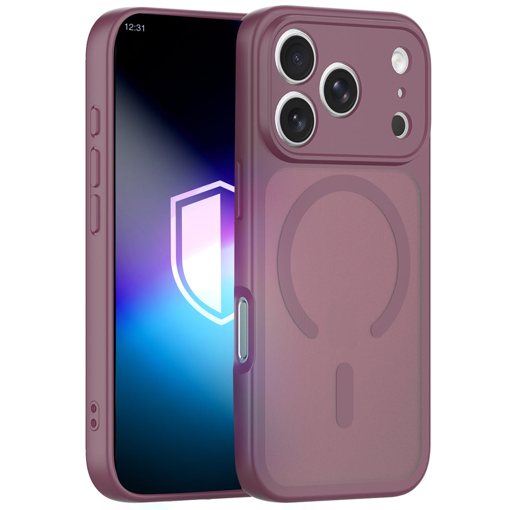 Etui 3mk Misty MagCase Deep Cherry na iPhone 17 Pro Max / 18 Pro Max - burgundowe_0