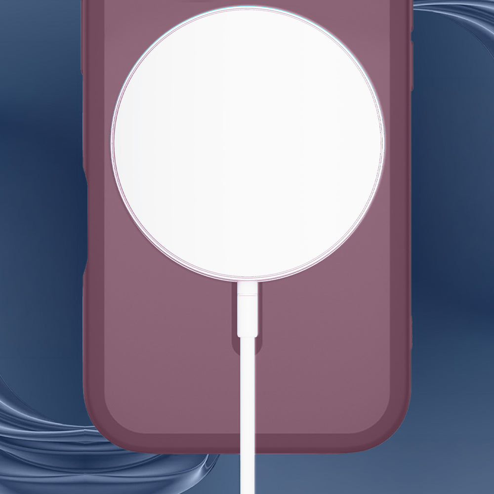 Etui 3mk Misty MagCase Deep Cherry na iPhone 17 Pro Max / 18 Pro Max - burgundowe_4