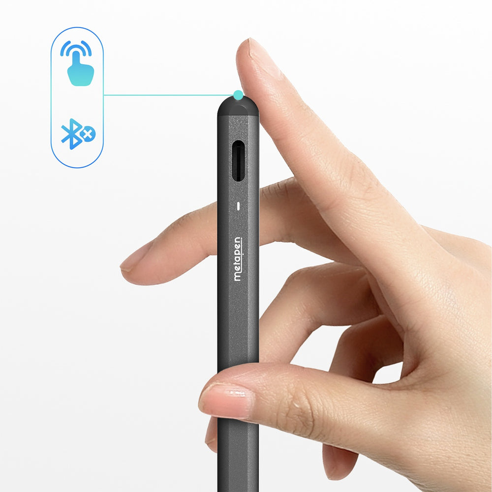 Metapen A8 V4 Active Stylus for iPad USB-C - Black_3