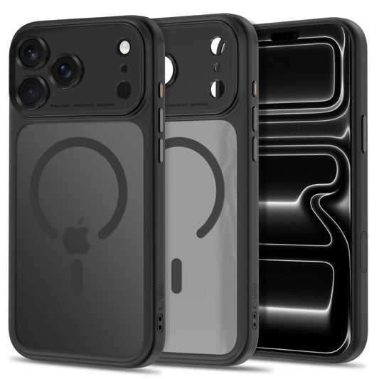 Tech-Protect MagPeak MagSafe CC Case for iPhone 18 Pro / 17 Pro - Matte Black_0