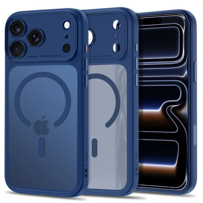 Tech-Protect MagPeak MagSafe CC Case for iPhone 18 Pro / 17 Pro - Matte Navy Blue_0