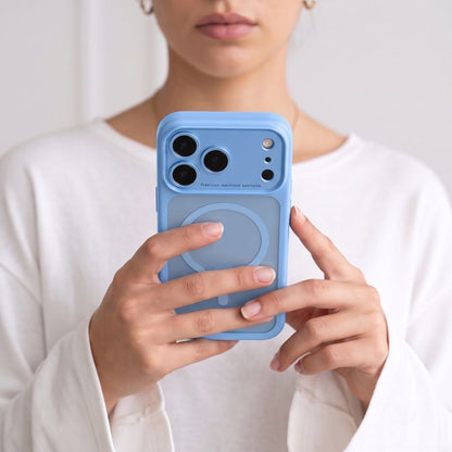 Tech-Protect MagPeak MagSafe CC Case for iPhone 18 Pro / 17 Pro - Light Blue Matte_6